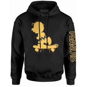 Peanuts Men's Officially Licensed Fleece Hoodie Sweatshirt - Charlie Brown
